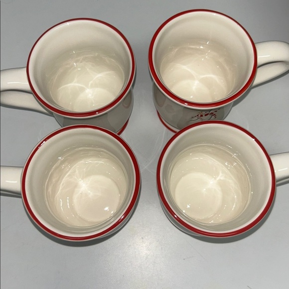 Williams-Sonoma Festive Snowman Mugs Set of 4 - Picture 7 of 7